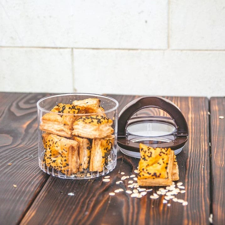 Set Of 6 Candy Acrylic Jar, Spice Candy Jar, Kitchen Use Spice Container Jar Set Of 6 Candy Acrylic Jar, Spice Candy Jar, Kitchen Use Spice Container Jar